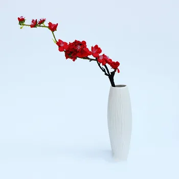 1pc 60cm Dirbtinis Slyvų Žiedų, Gėlių, Romantiškos Pavasario Filialas Modeliavimas Šilko Gėlių Netikrą Filialo Buveinės Vestuves Dekoro Meno