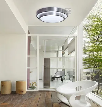 Apvalus LED Lubų Šviesos Apskrito Lubų Šviesos Nišoje, Virtuvė, Vonios kambarys Lempa 220V LED Žemyn Šviesos Šiltai Balta Balta Natūralios Šviesos.