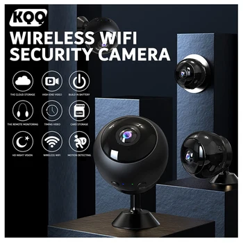 1080P Belaidės Stebėjimo Kamera, Naktinio Matymo HD Priežiūra, Apsaugos Kamera, Baterija Plataus Kampo Nuotolinio Stebėjimo 1