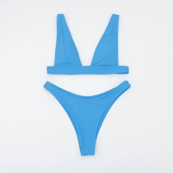 Nauja Seksuali Bikini 2021 Vientisų maudymosi kostiumėlis Moterims maudymosi Kostiumėliai, Push Up Bikinis Nustatyti Brazilijos Maudymosi Kostiumą Vasaros Paplūdimio Drabužiai Plaukimo Kostiumas XL 4