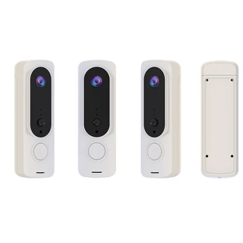 WiFi Vaizdo Doorbell Kamera Tuya Smart Home Belaidį durų skambutį 1080P Baterijos Durų Bell vaizdo Kameros, Mini Vaizdo Domofonas Butas 1