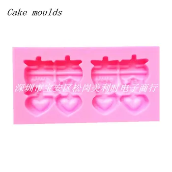 Silikono formos K150 Kinų laimės formos kepimo formą Minkštas pyragas pelėsių šokolado pelėsių, Apdailos įrankiai