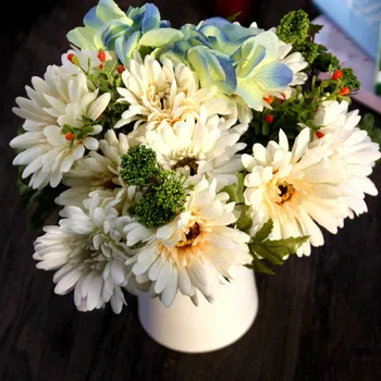 Puokštė Gerbera Gėlių modeliavimas gerberajamesonii sun flower didmeninės vestuvių puokštė Namų Apdailą