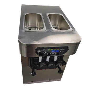 Darbalaukio Minkštas Tarnauti Ledų Mašina Komercinės Ice Cream Makers Sundae Ledai Automatas 4