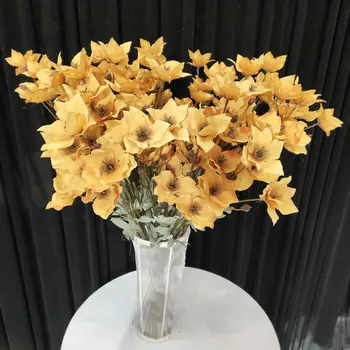 30pcs Dirbtinės Gėlės Narcizai Gėlės Dirbtiniais Narcizai Augalai Susitarimas dėl Buveinės Šalis Vestuvių Office Parduotuvėje Dekoro