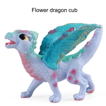 Vaikams Žaislai Modeliavimas Warcraft Demonas Dragon Dinozaurų Gyvūnų Modelis Plaukioja Drakonas Ornamentu Figūrėlės Veiksmų Kolekcijos Lėlės Dovana