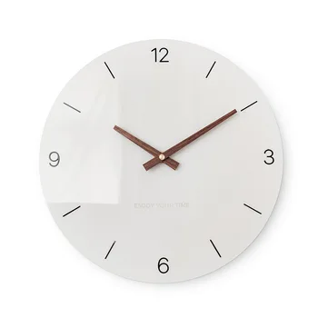 Baltos Sienos Laikrodis Kambarį Šiuolaikinės Silent Kvarciniai Laikrodžiai Sienos Žiūrėti Namuose Vaikai Virtuvės Laikrodis Relogio De Parede Dovana