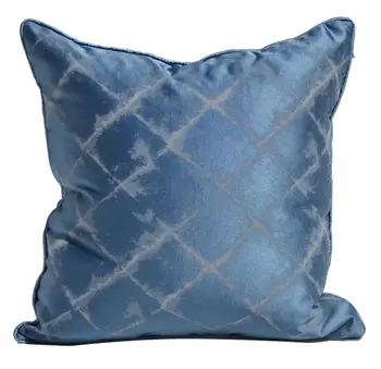 Mados cool blue geometrinis dekoratyvinis mesti pagalvę/almofadas atveju, 45 50,europos šiuolaikinės neįprastas pagalvėlė padengti namų dekoravimo