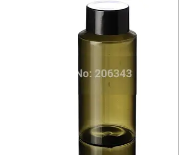 150ML GREEN PET butelį ar butelį plastiko butelis didelis plastikinis dangtelis, naudojamas kosmetikos 0