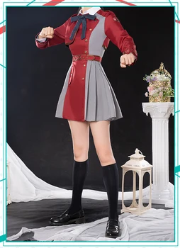 Inoue Takina Nishikigi Chisato Cosplay Kostiumų Anime Lycoris Atatranka Cosplay Suknelė Moterims JK Vienodas Helovinas Kostiumas Užsakymą 5