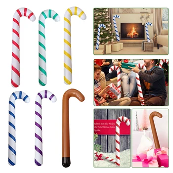Pripučiamų Kalėdų Saldainiai Cukranendrių Stick Balionai Linksmų Kalėdų Dekoracijos Namų 2022 Kalėdos Navidad Gimdymo Dovanos Naujųjų Metų 2023